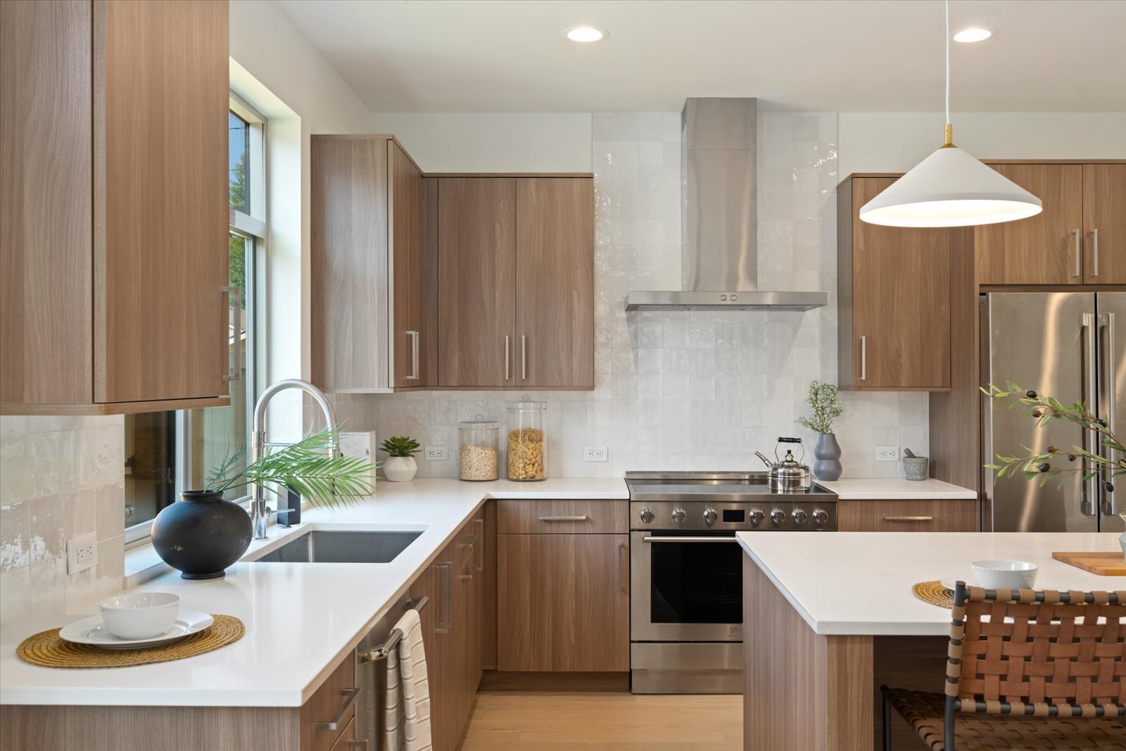 noa unico WYTHE kitchen counter FUFU&GAGA White Mdf Base with Mdf